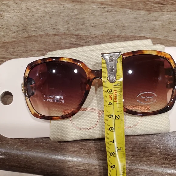 OASIS | Rhinestone Sunglasses in Tortoise Shell NWT - Picture 11 of 16